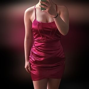 Pink Cocktail Dress